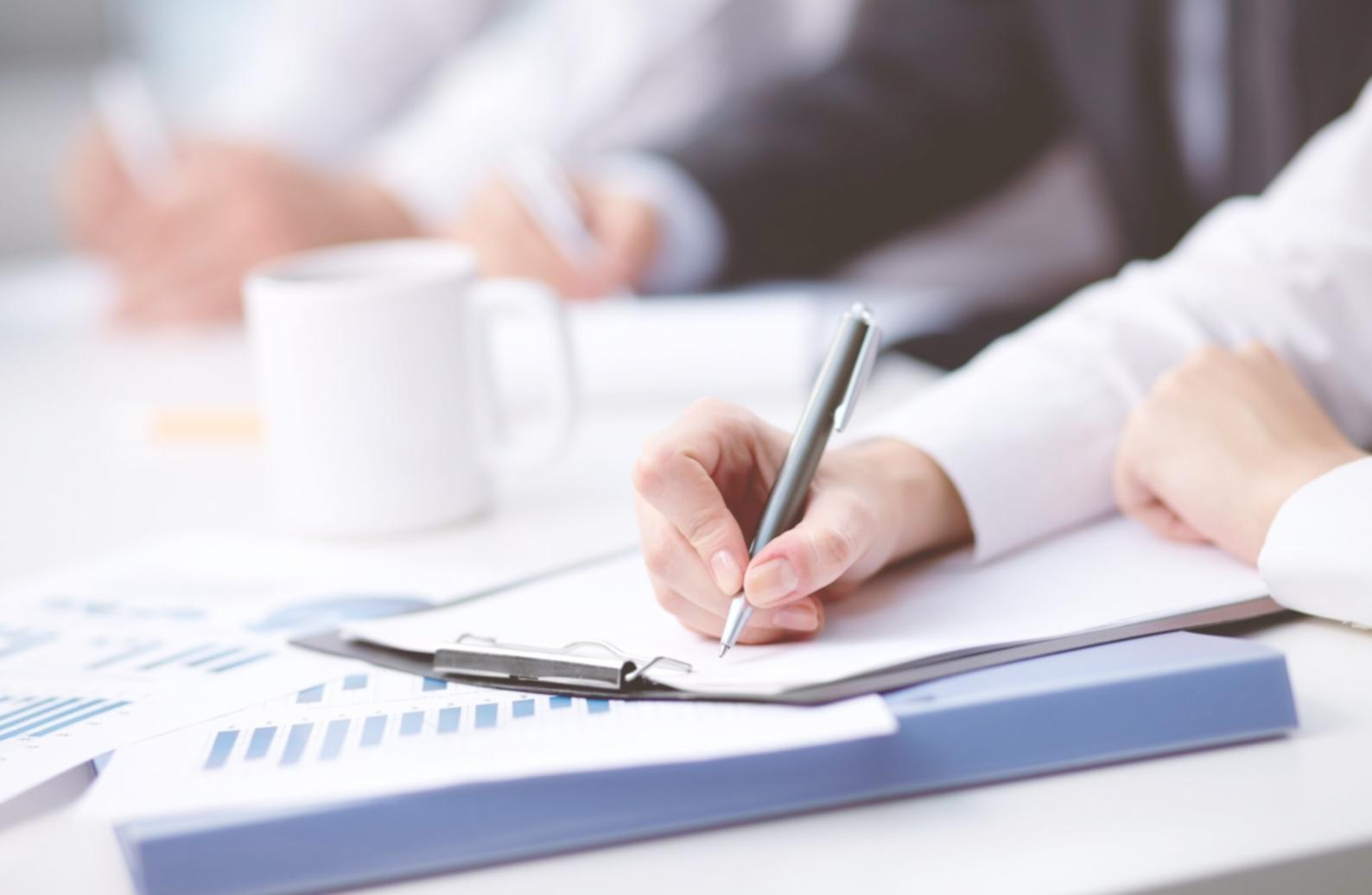 Présentation financière professionnelle en cours